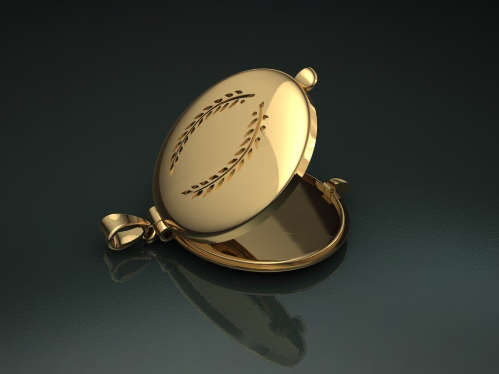 Pendant Hours 3D print model_9