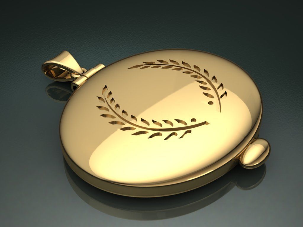 Pendant Hours 3D print model_8