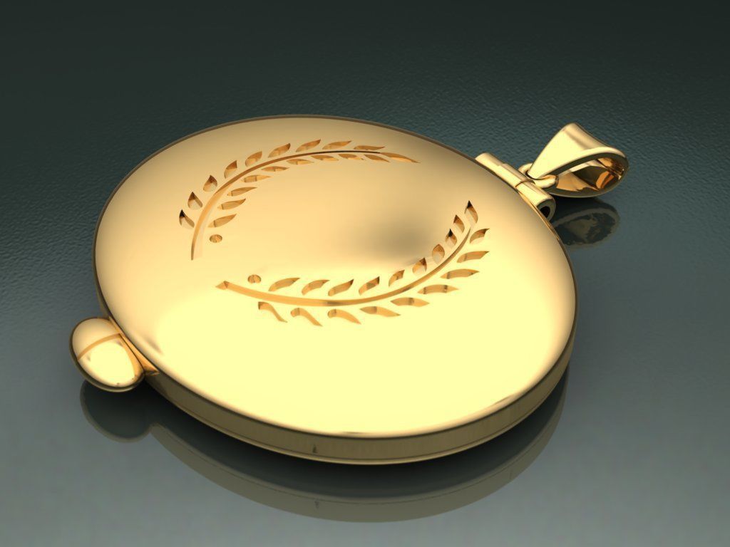 Pendant Hours 3D print model_1