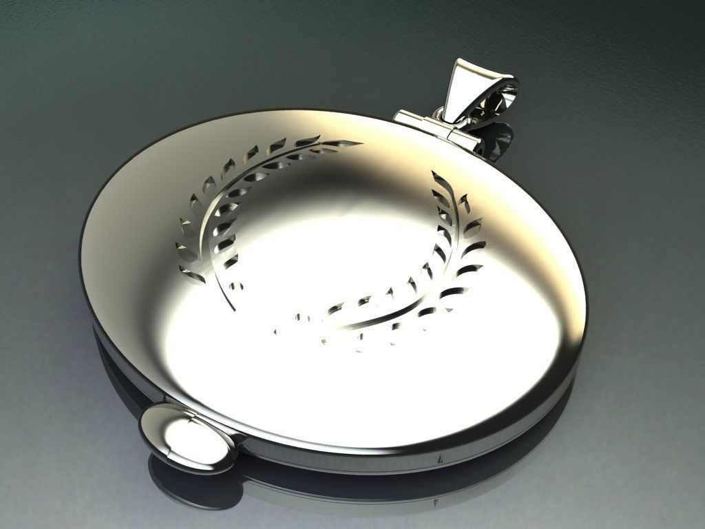 Pendant Hours 3D print model_6