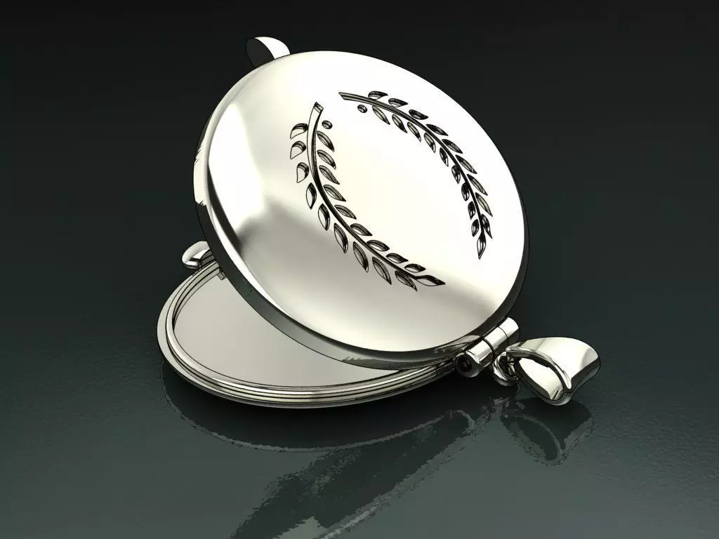 Pendant Hours 3D print model_0