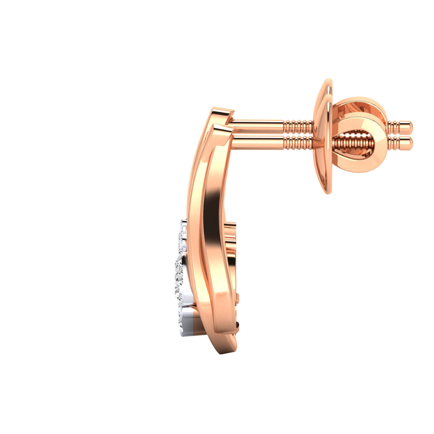 Women Earrings 3D print model_2