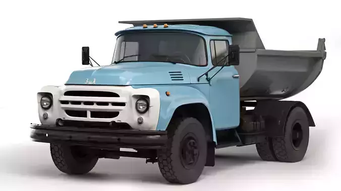ZIL 130 dump truck MMZ-555 1965