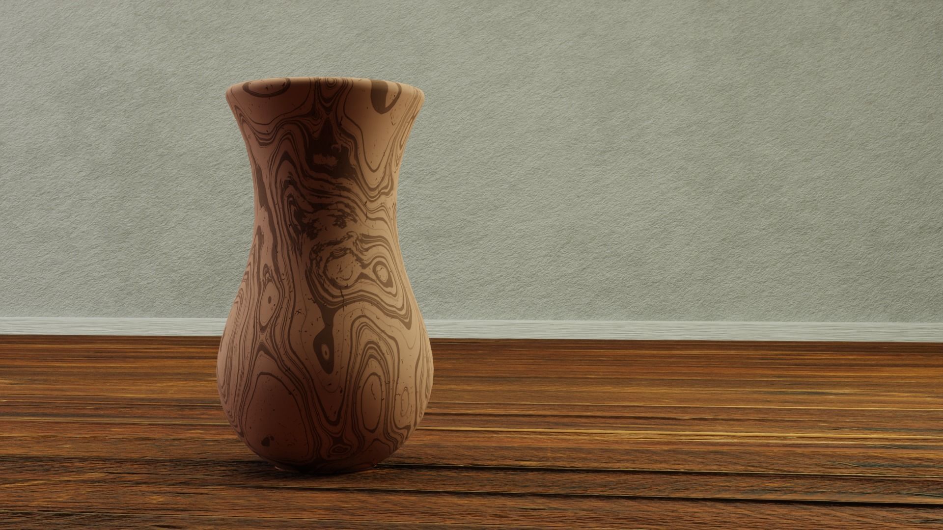 20 Decorative Vase Model Package Low-poly 3D model_23
