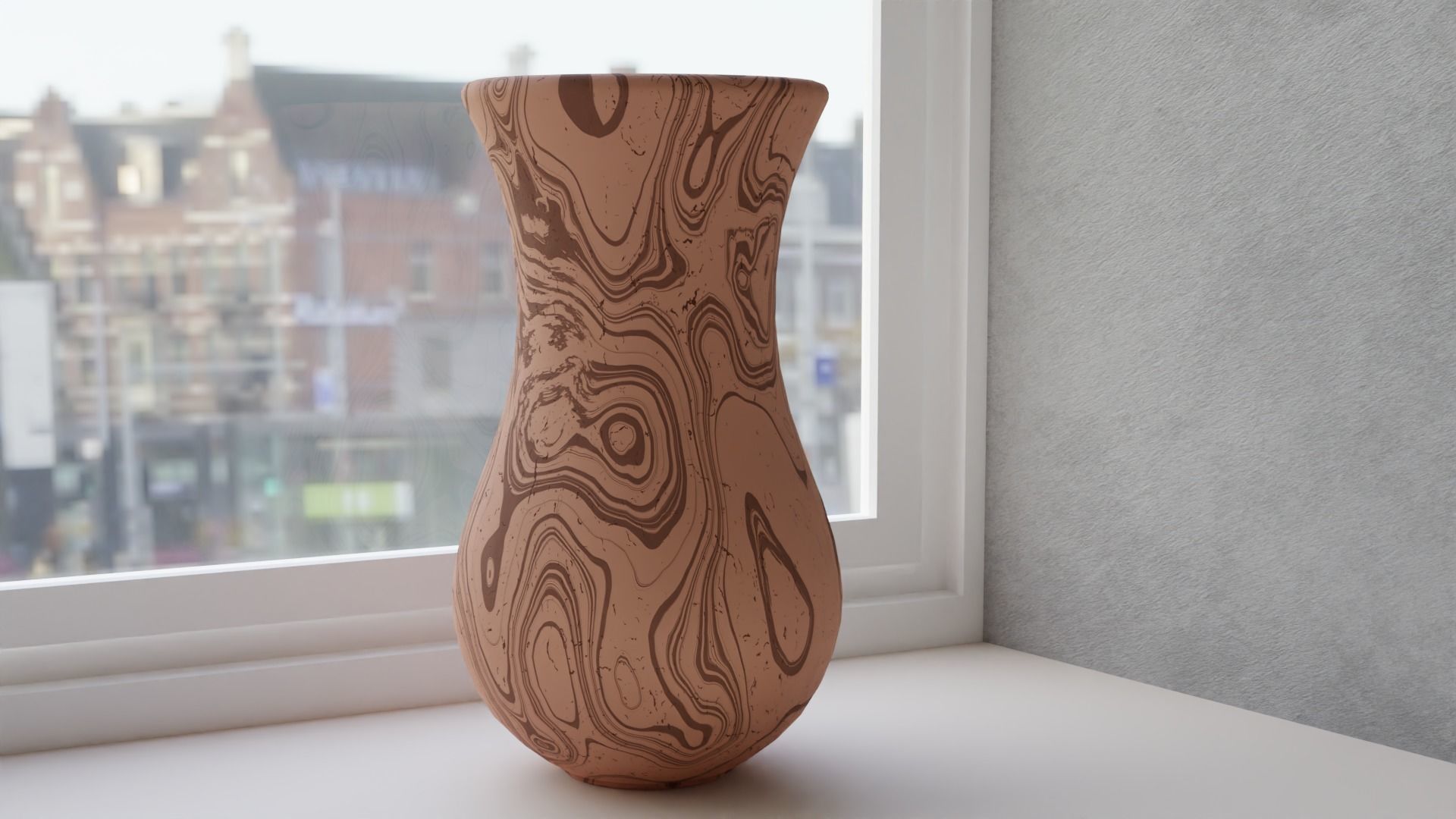 20 Decorative Vase Model Package Low-poly 3D model_22