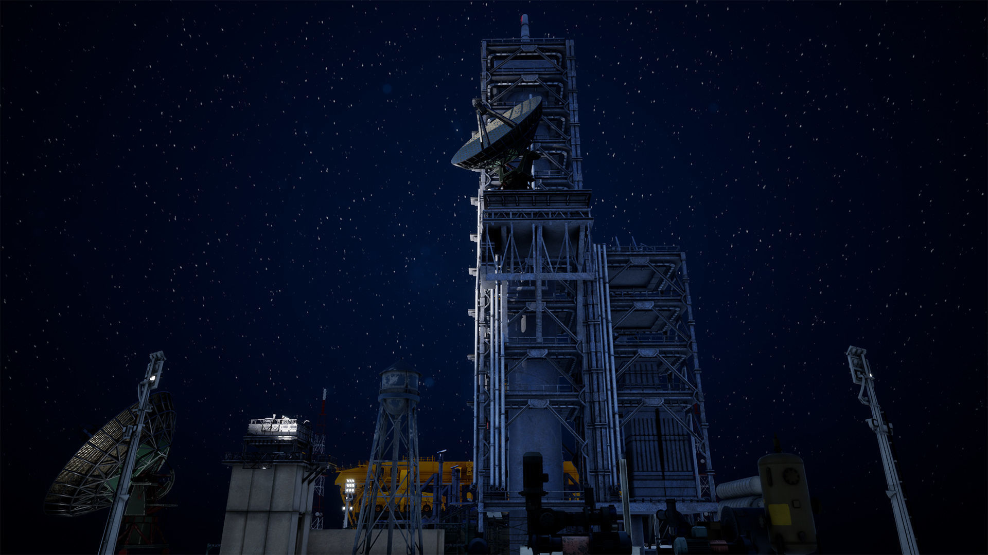 Artemis Rocket Launch  Modular Pack Low-poly 3D model_16