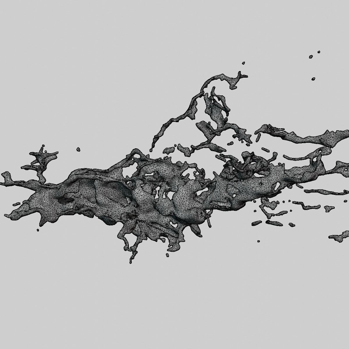 Animated Blood Splash 17 3D model_13