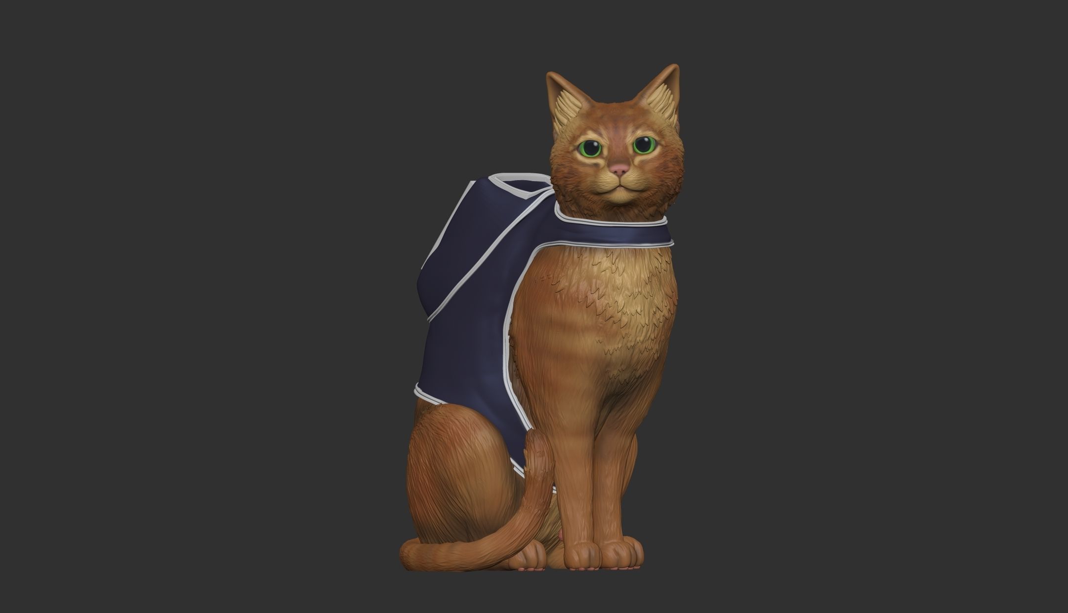 Gato Stray 3D print model_1