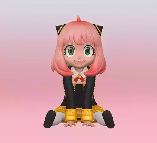 Anya SpyXFamily 3D print model