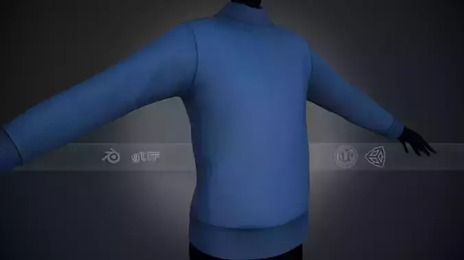 Blue Sweater Style 2