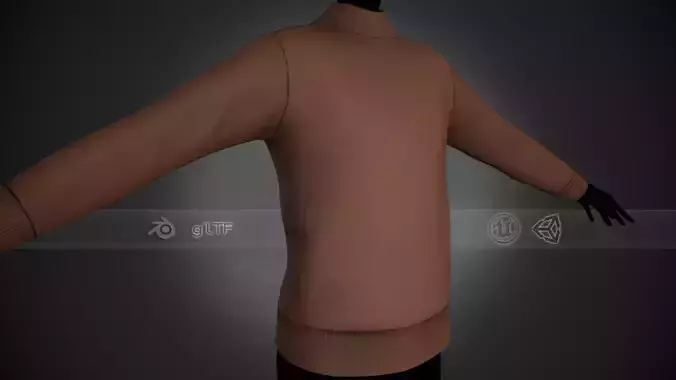 Brown Sweater Style 2 