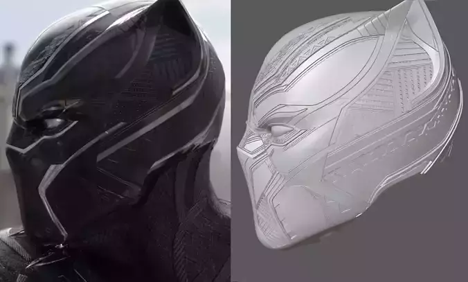 Black Panther Helmet Civil War