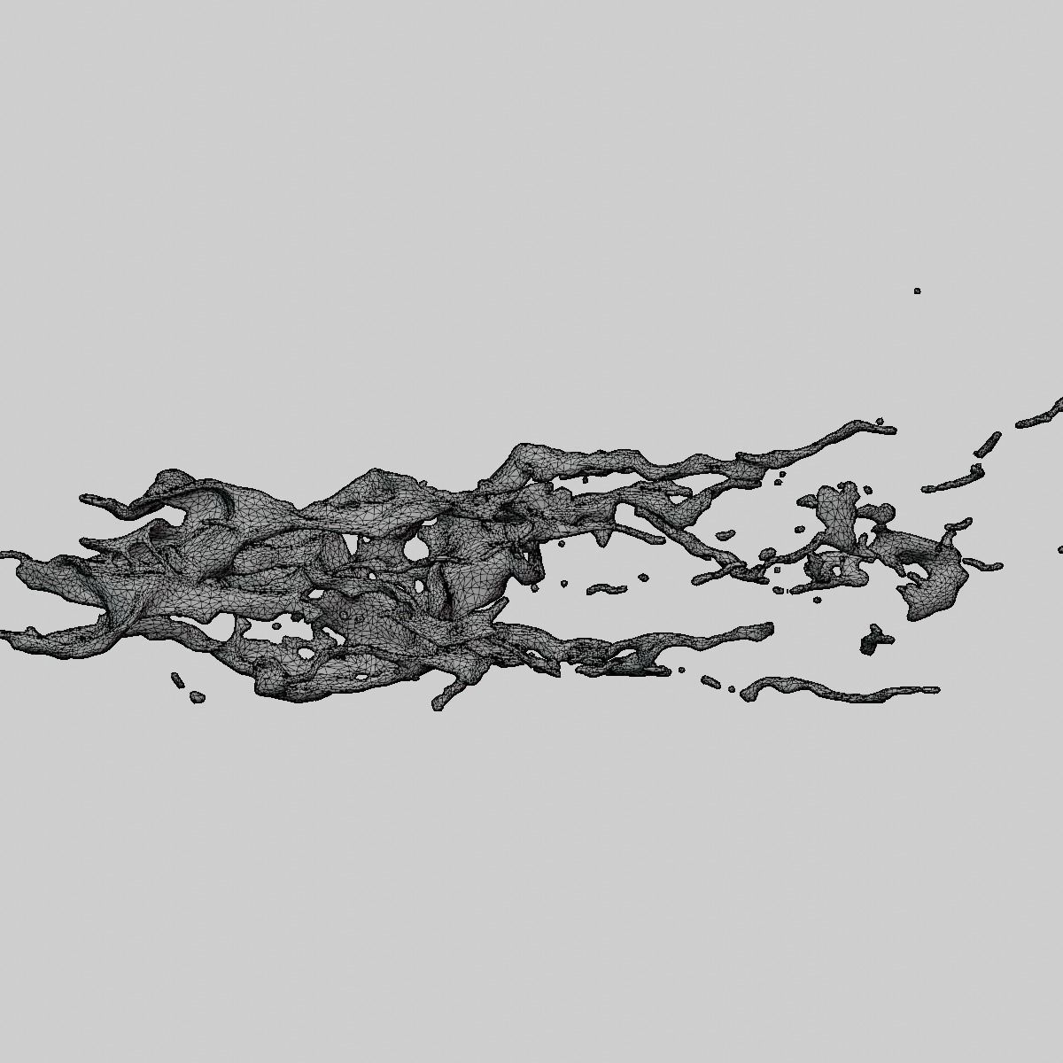 Animated Blood Splash 12 3D model_12