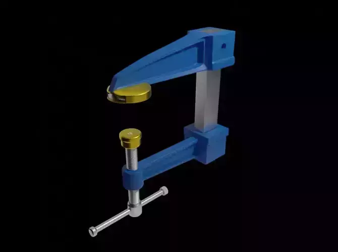 C-clamp clamp 3D model