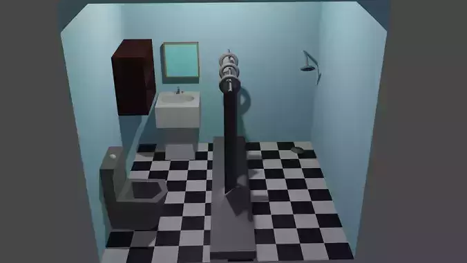 Toilet 3d Design
