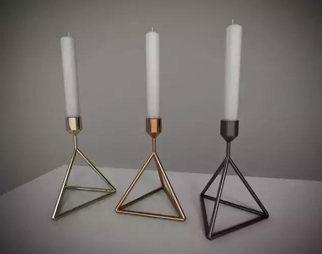 Geometric Candle Holder