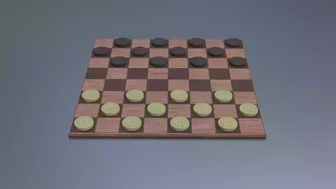 Checkers board