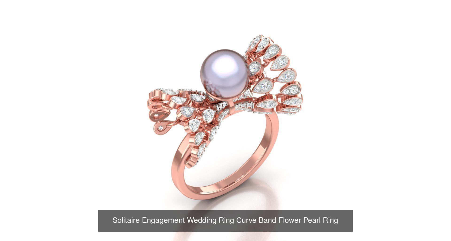 72 Solitaire Engagement Wedding Women Flower Rings Collection _64