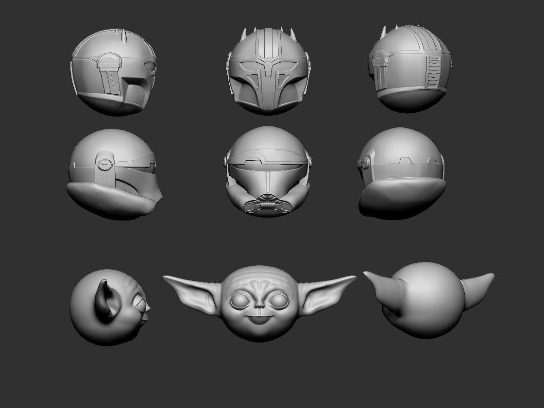 Tree Ornaments  Star Wars and more Pack 3d digital download 3D print model_4