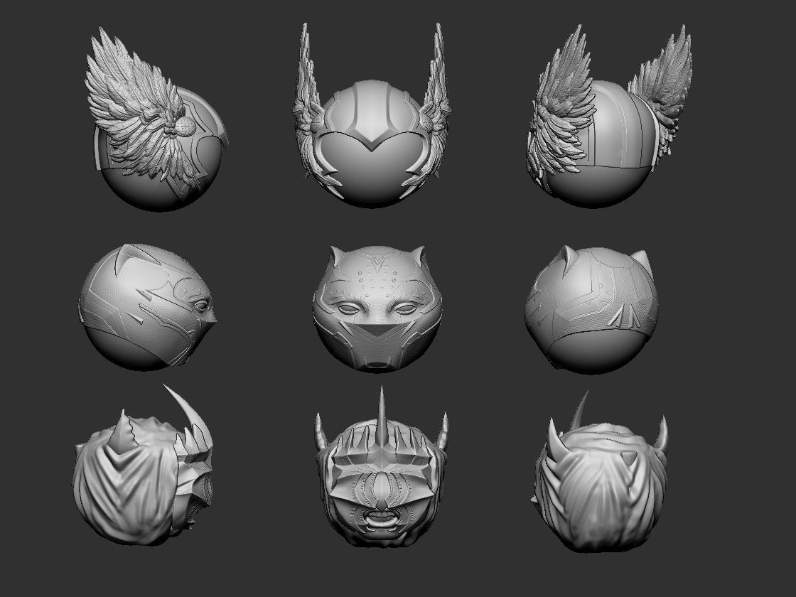 Tree Ornaments  Star Wars and more Pack 3d digital download 3D print model_3