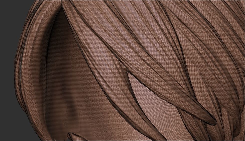 hair 37 3D print model_15