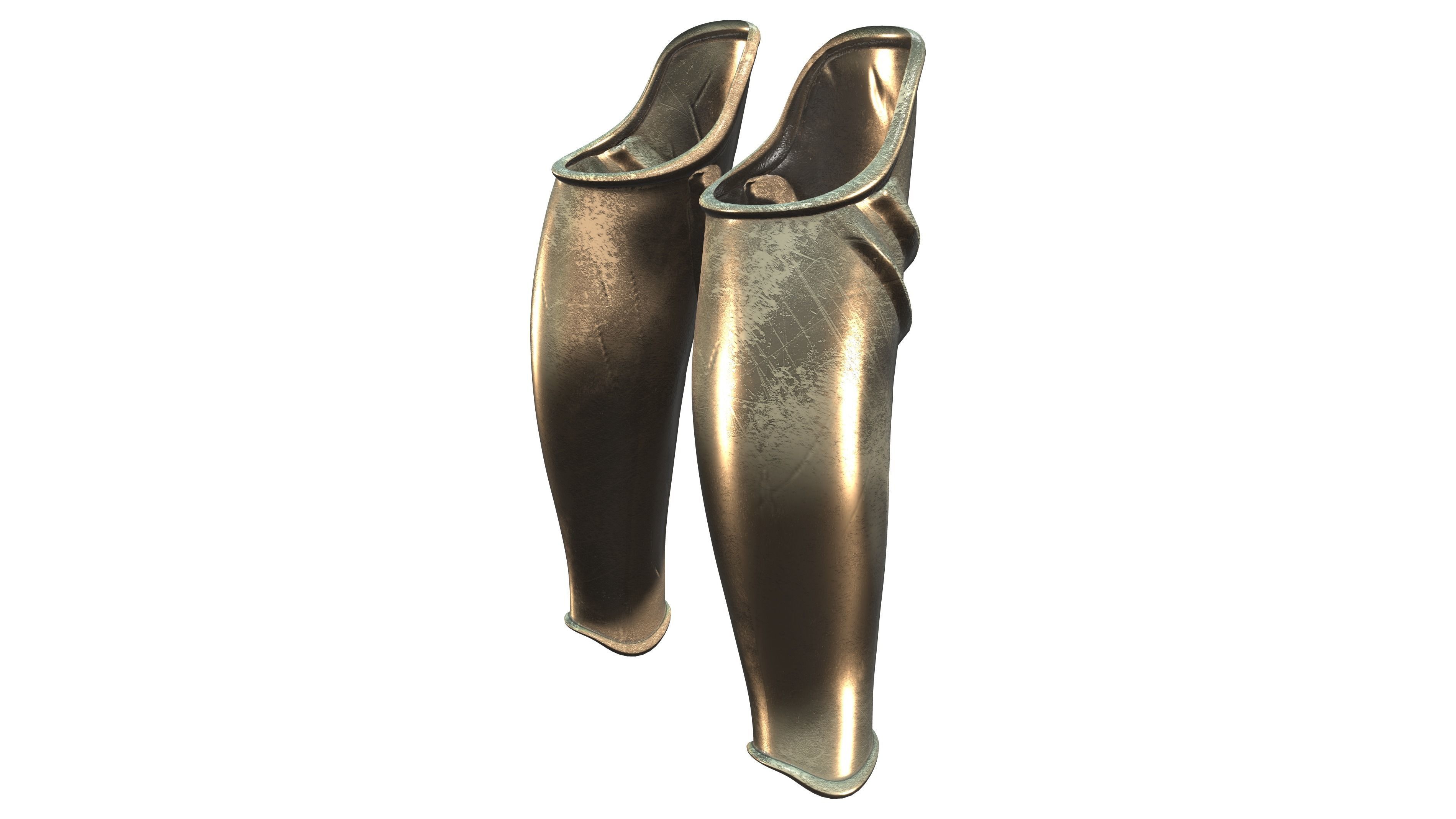 3D model Lower Leg Shield VR / AR / low-poly | CGTrader