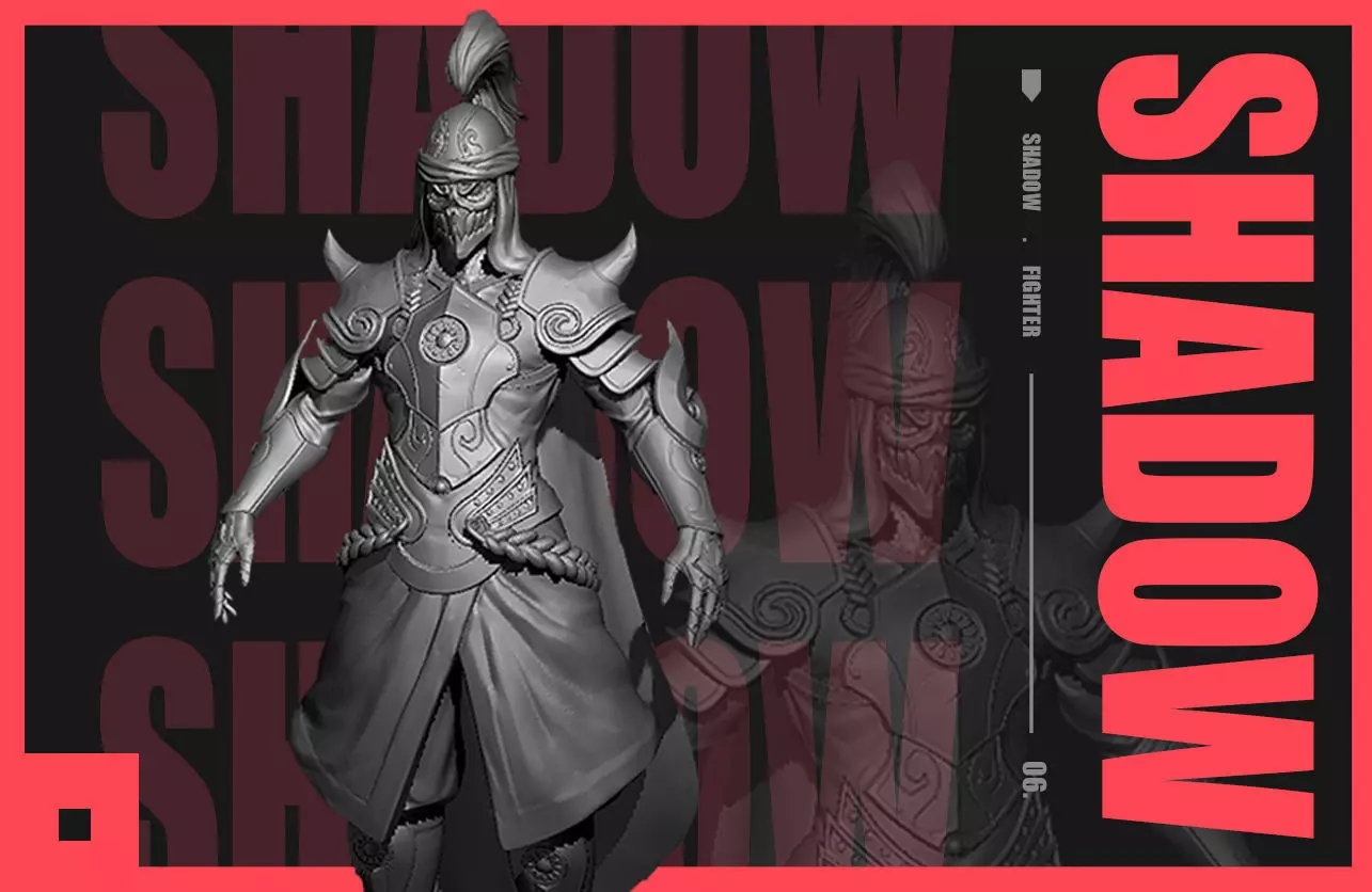 shadow fighter 3D model_0