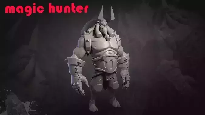 magic hunter 3D model