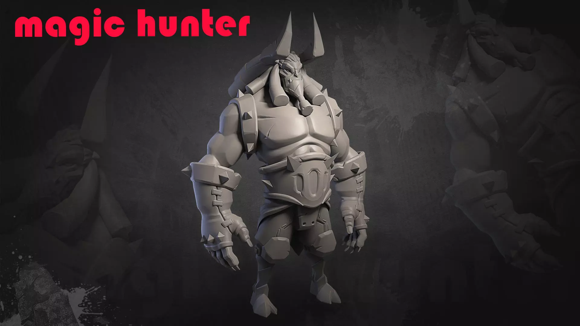 magic hunter 3D model_0