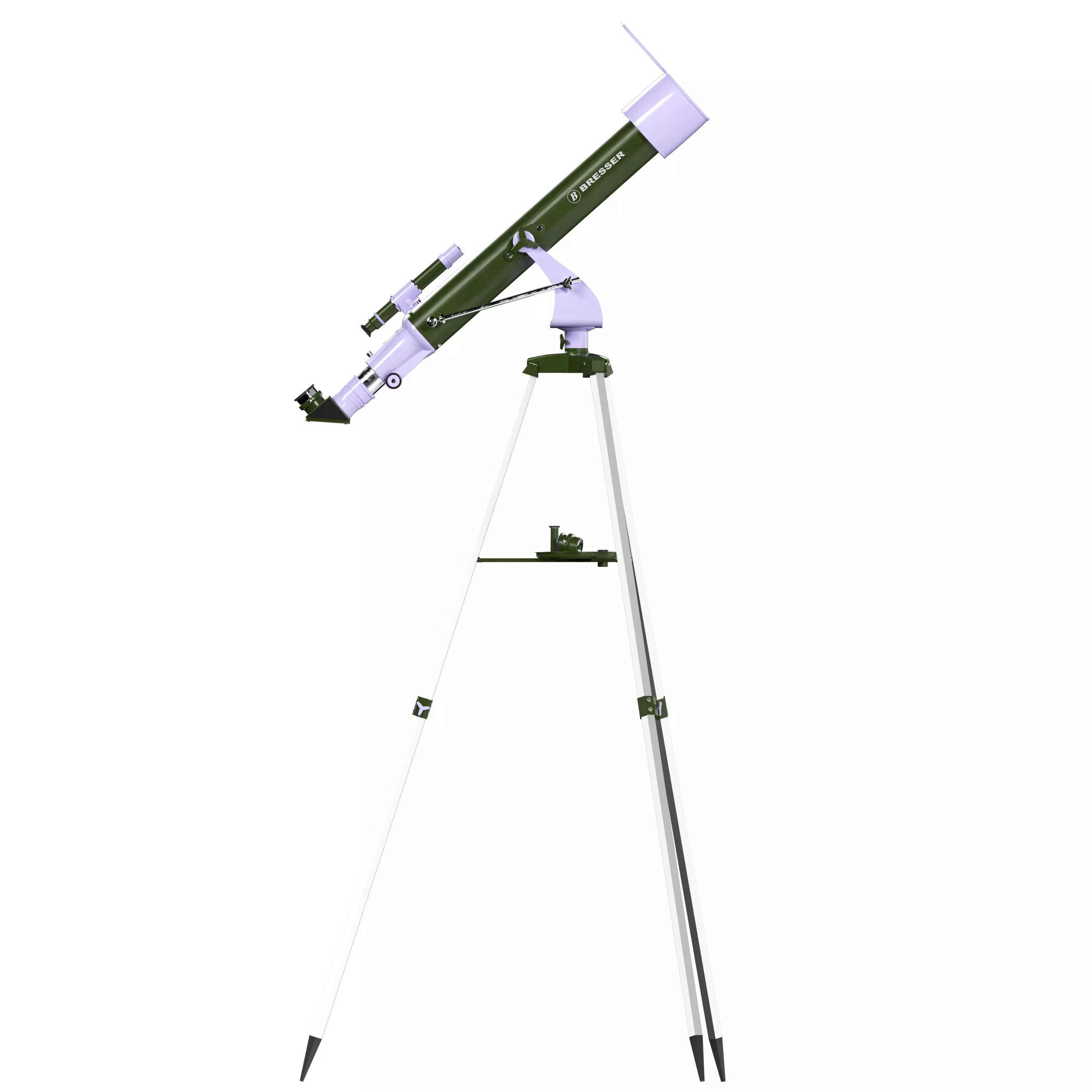 Bresser Refractor Telescope on Tripod - Realistic Astronomy 3D model