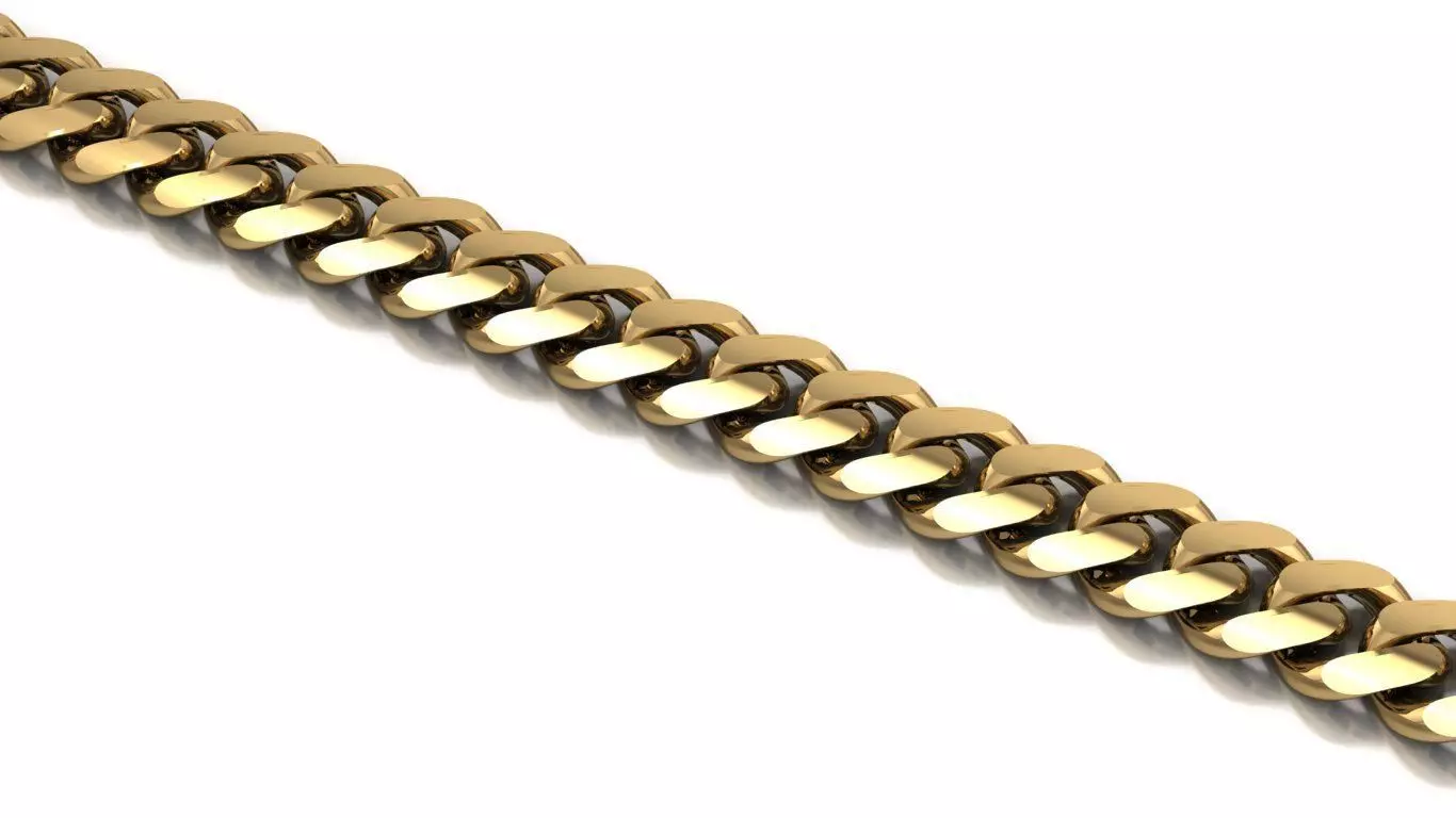 Chain Bracelet 3D print model_0