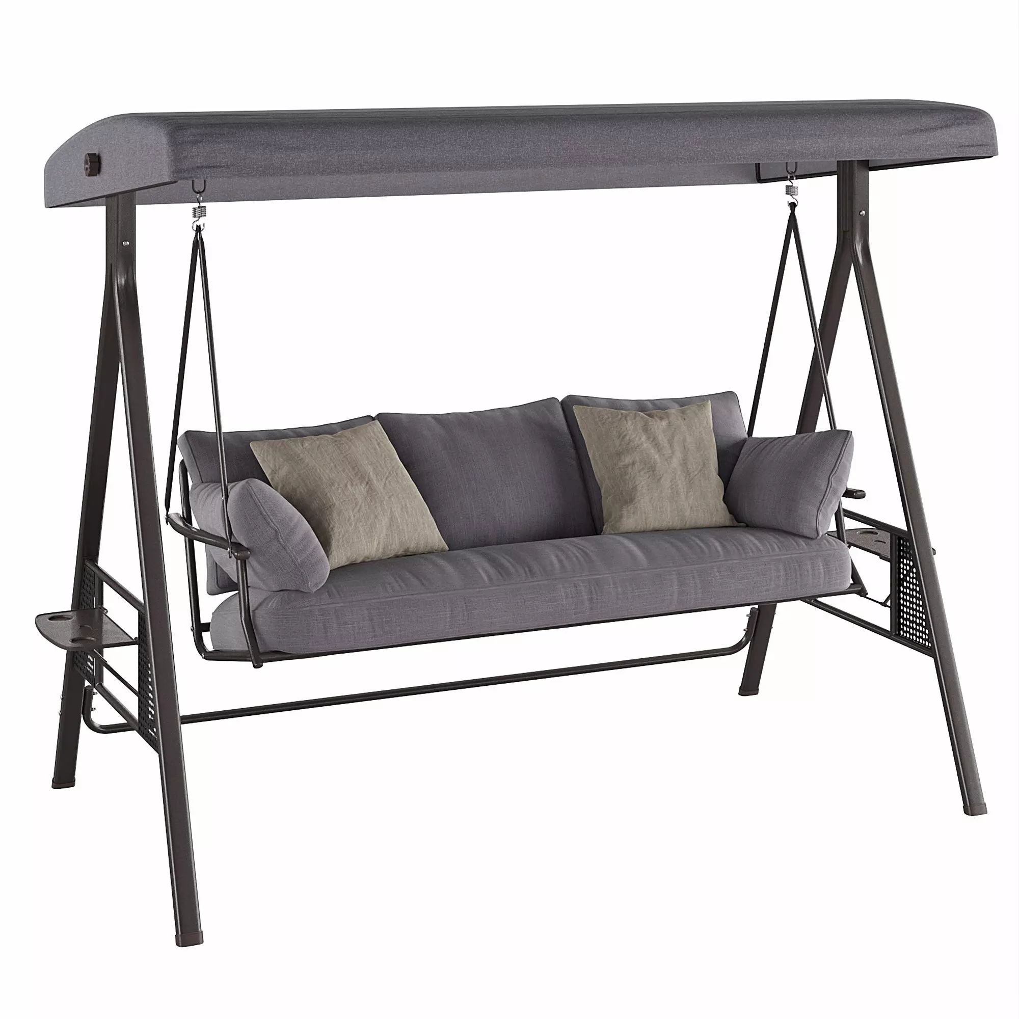 Outsunny 3 Seater Garden Swing Chair 3D model_0