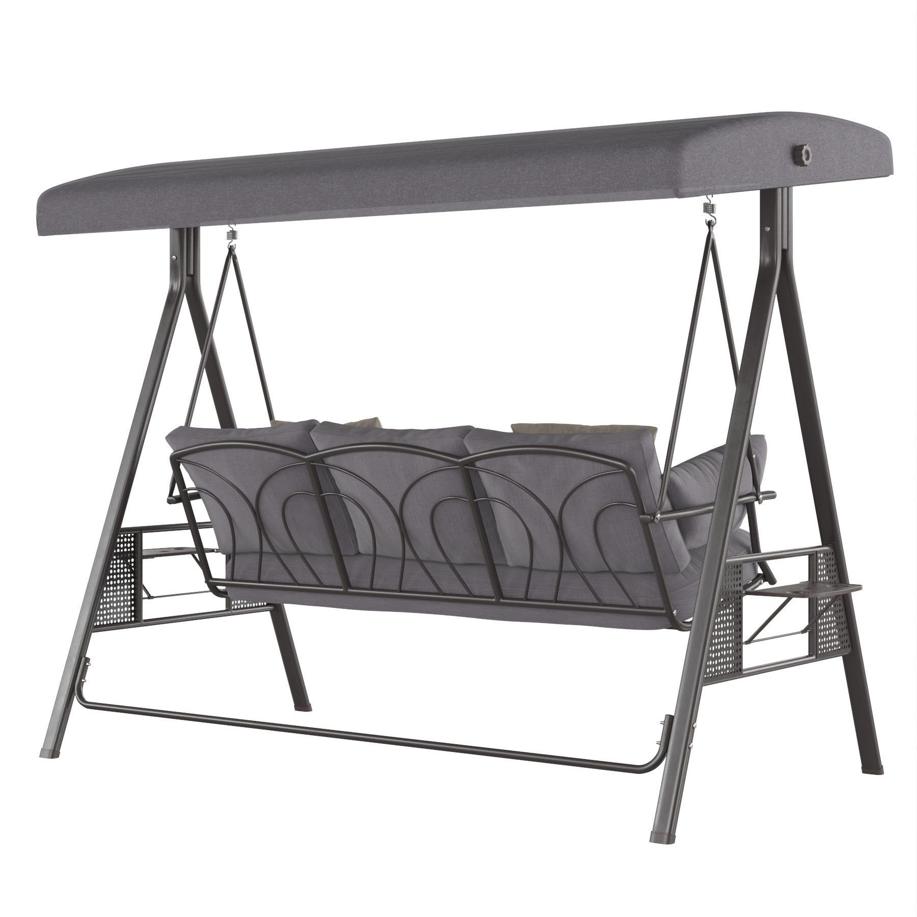 Outsunny 3 Seater Garden Swing Chair 3D model_7