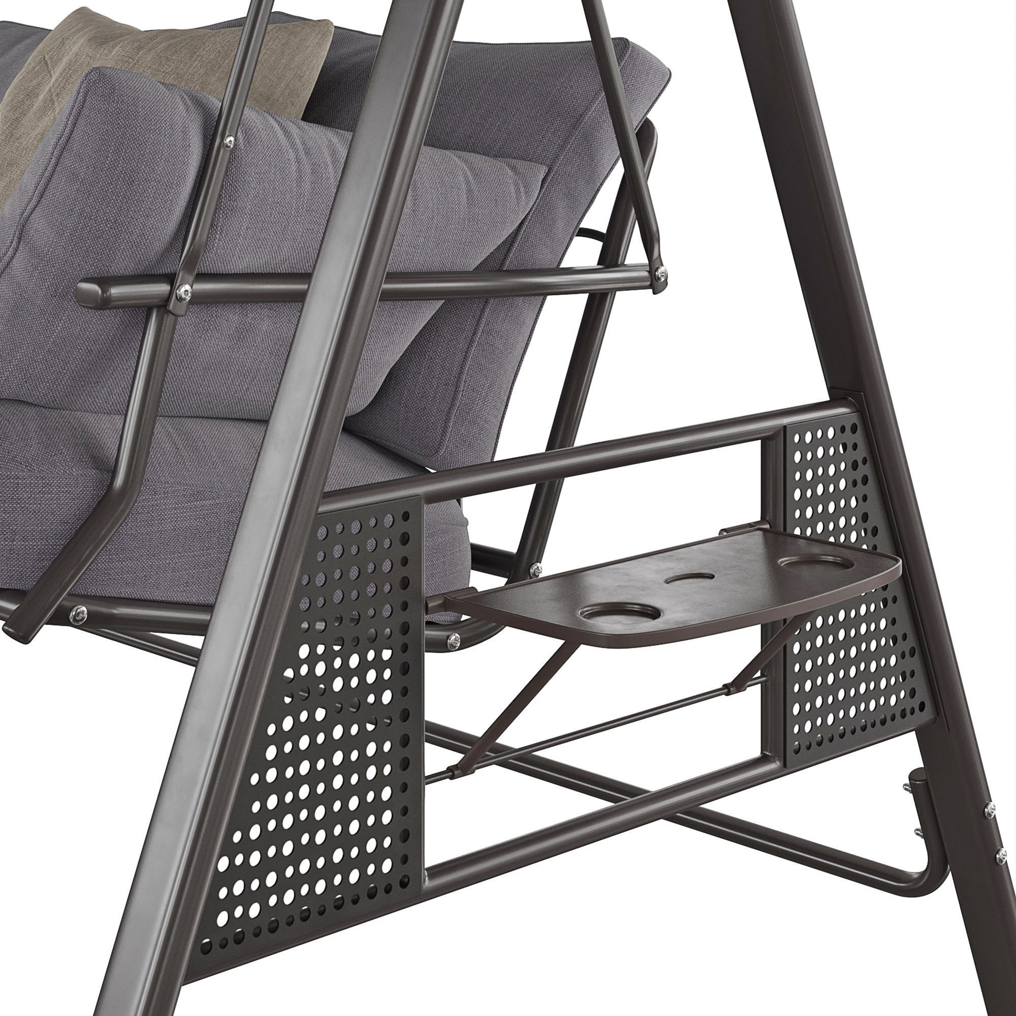 Outsunny 3 Seater Garden Swing Chair 3D model_3