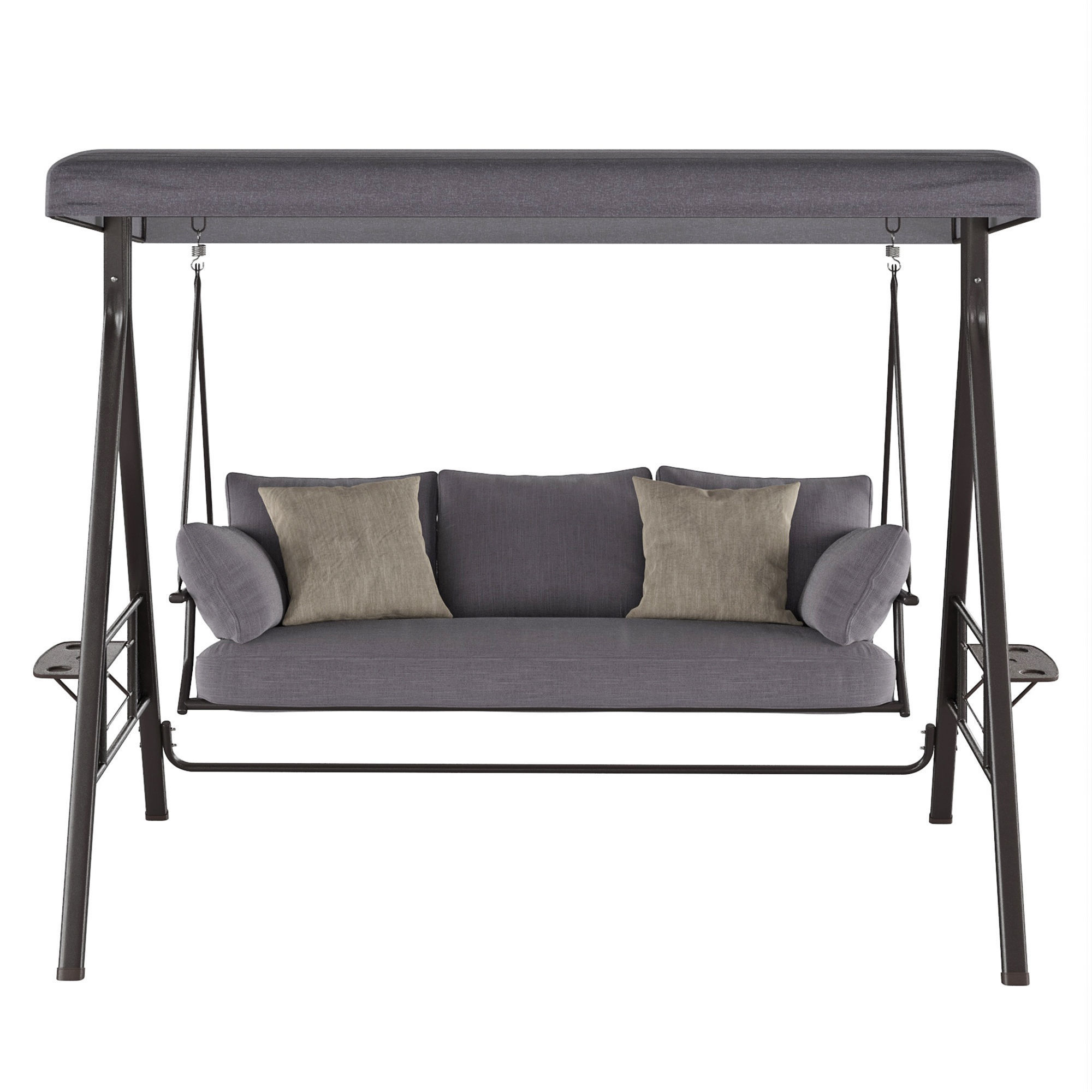 Outsunny 3 Seater Garden Swing Chair 3D model_2