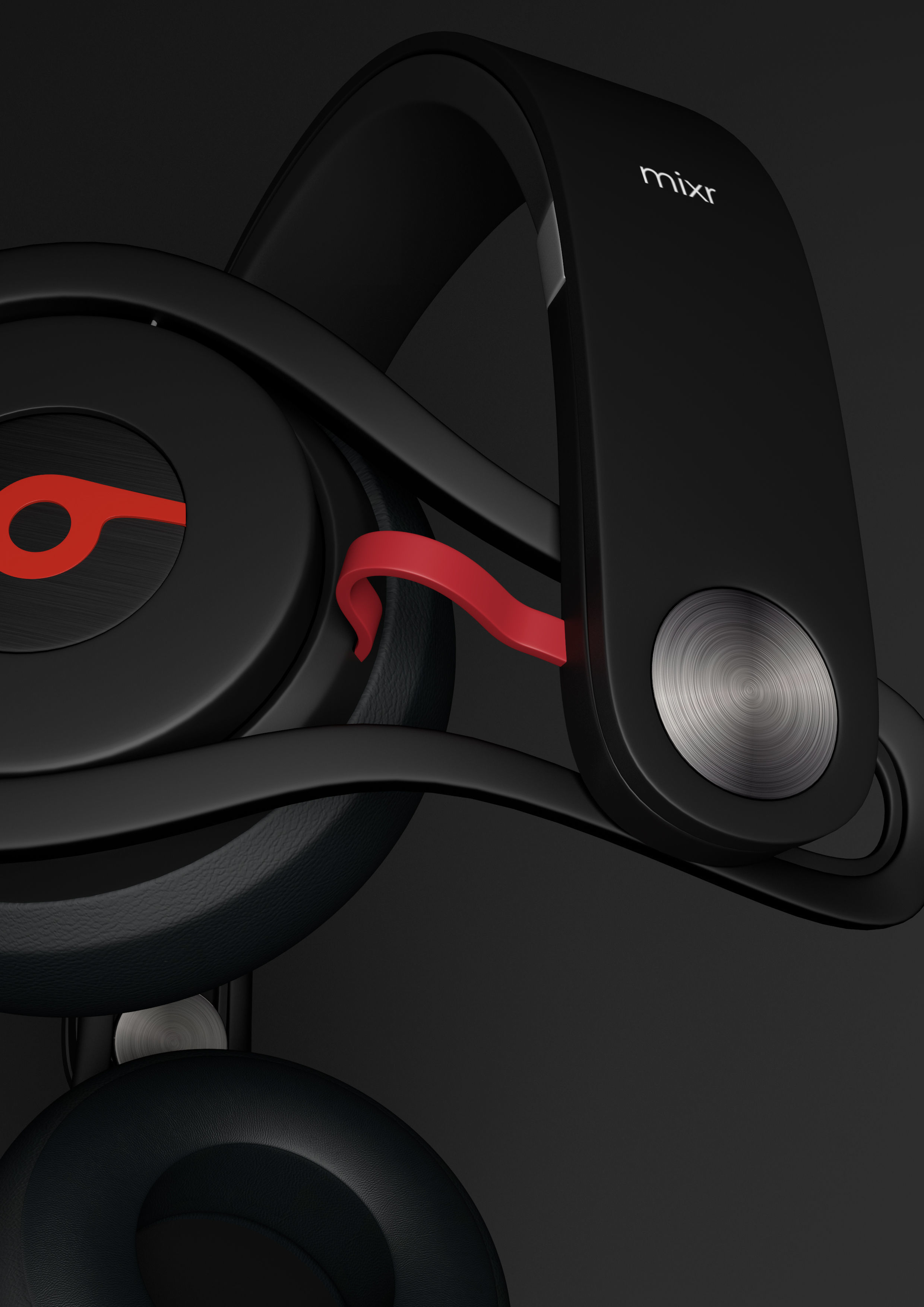 Beats Mixr Low-poly 3D model_3