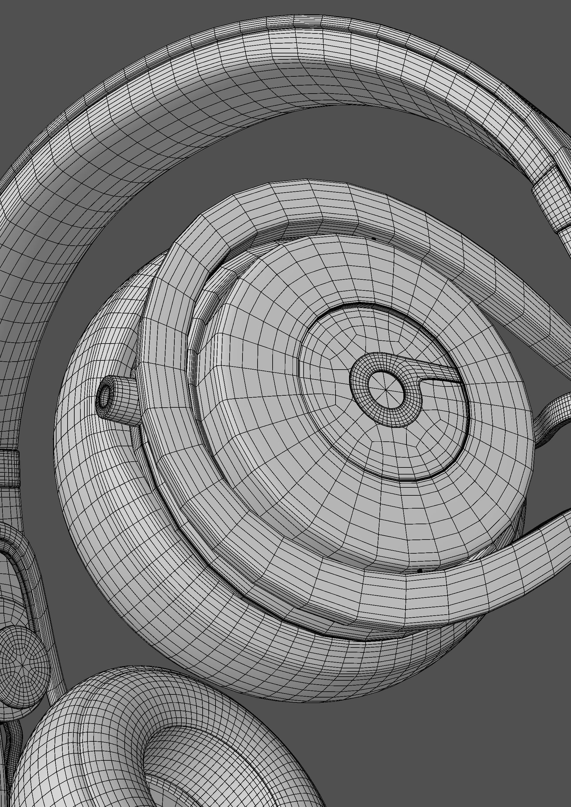 Beats Mixr Low-poly 3D model_10