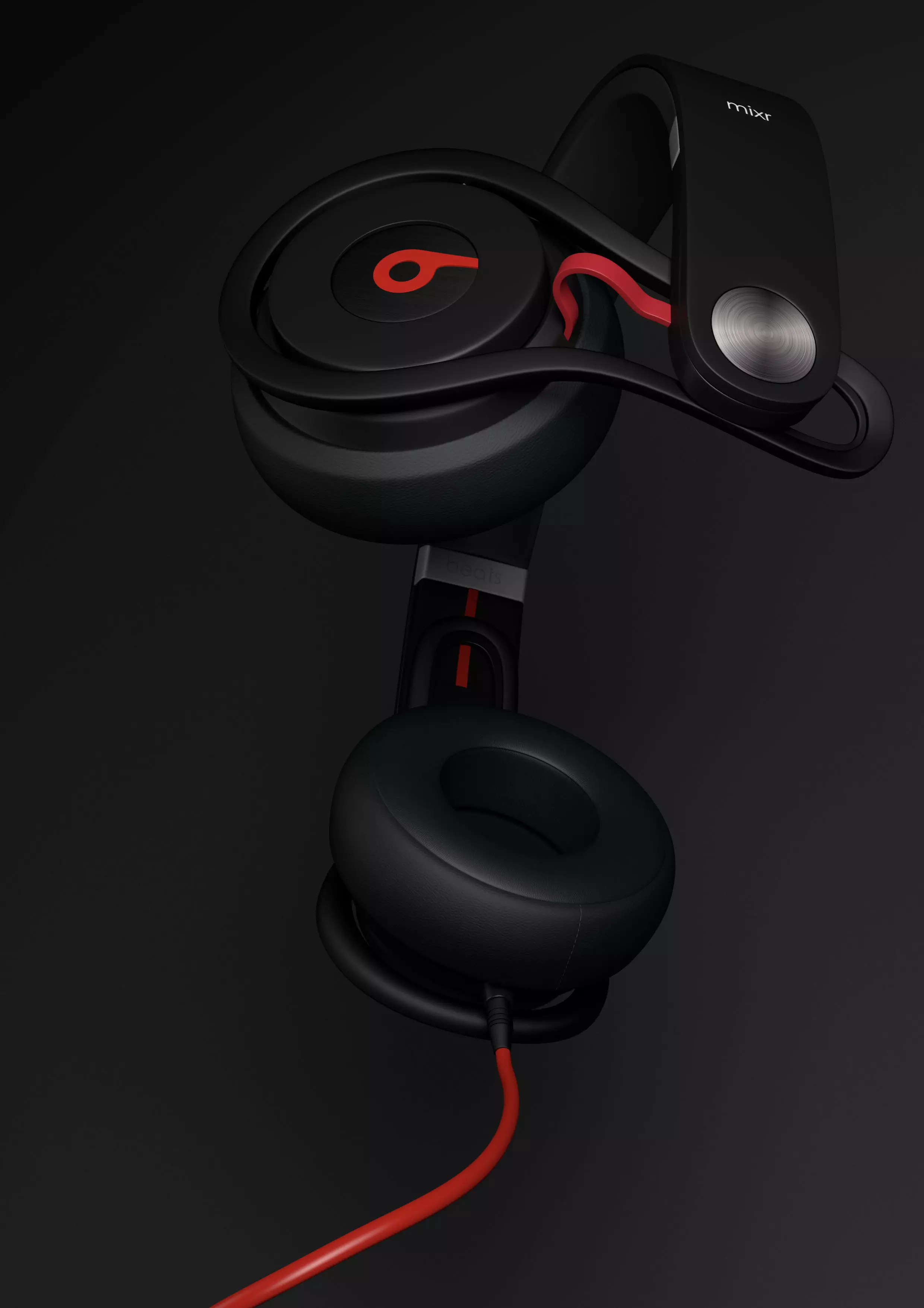 Beats Mixr Low-poly 3D model_0