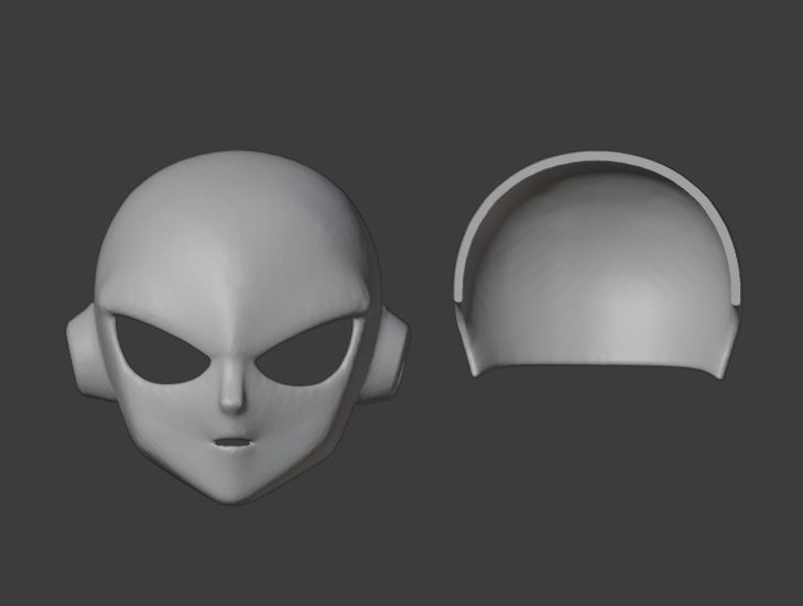 Jiren Helmet Cosplay 3D print model_4