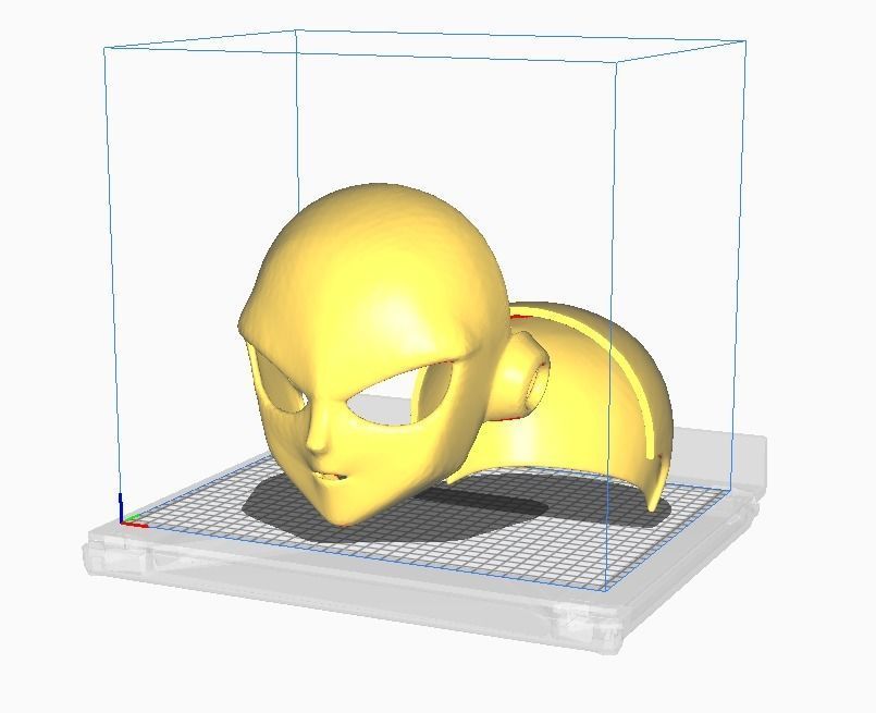 Jiren Helmet Cosplay 3D print model_1