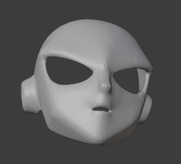 Jiren Helmet Cosplay 3D print model_21