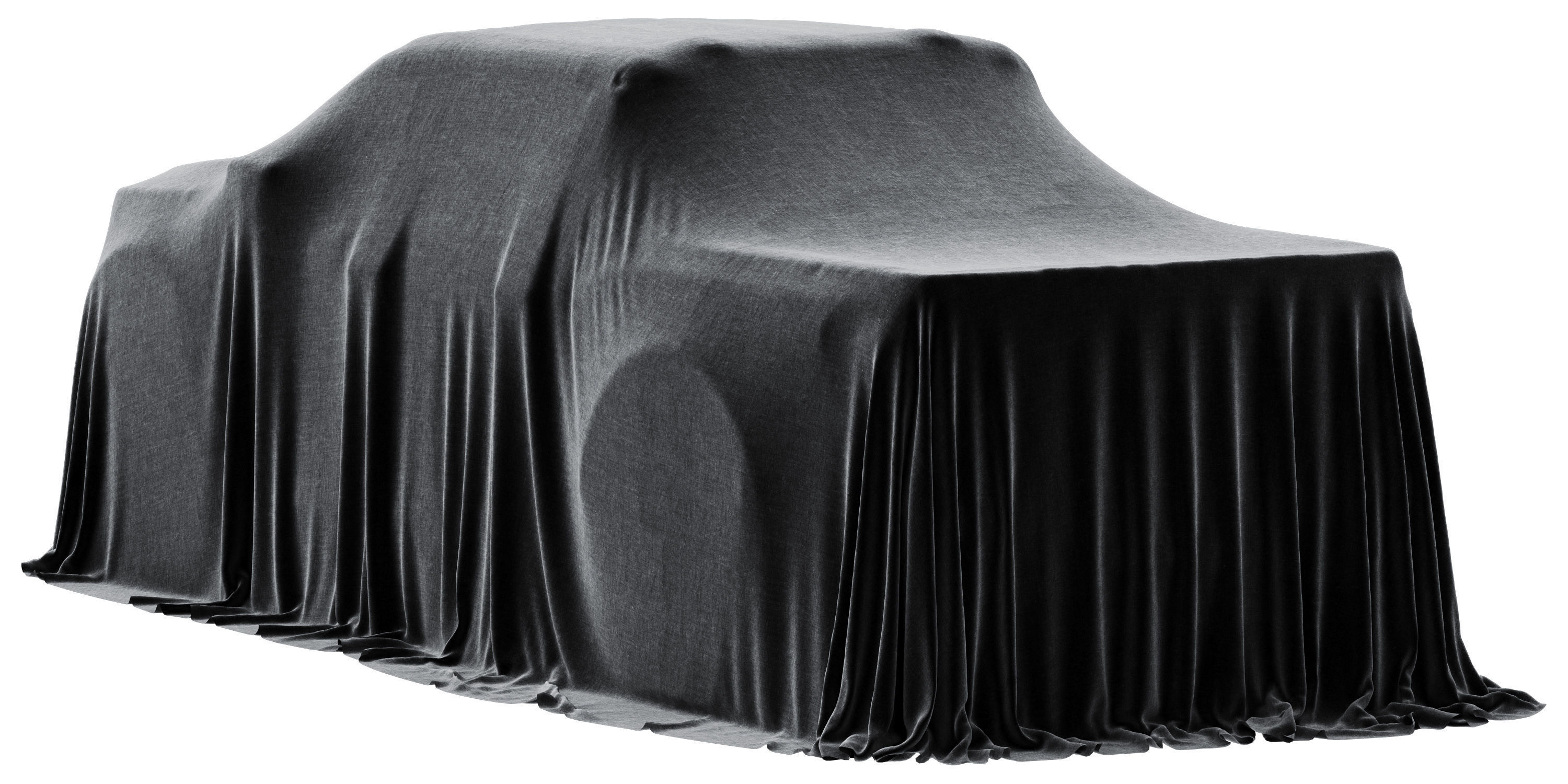 Car Cover Pick-Up 3D model_3