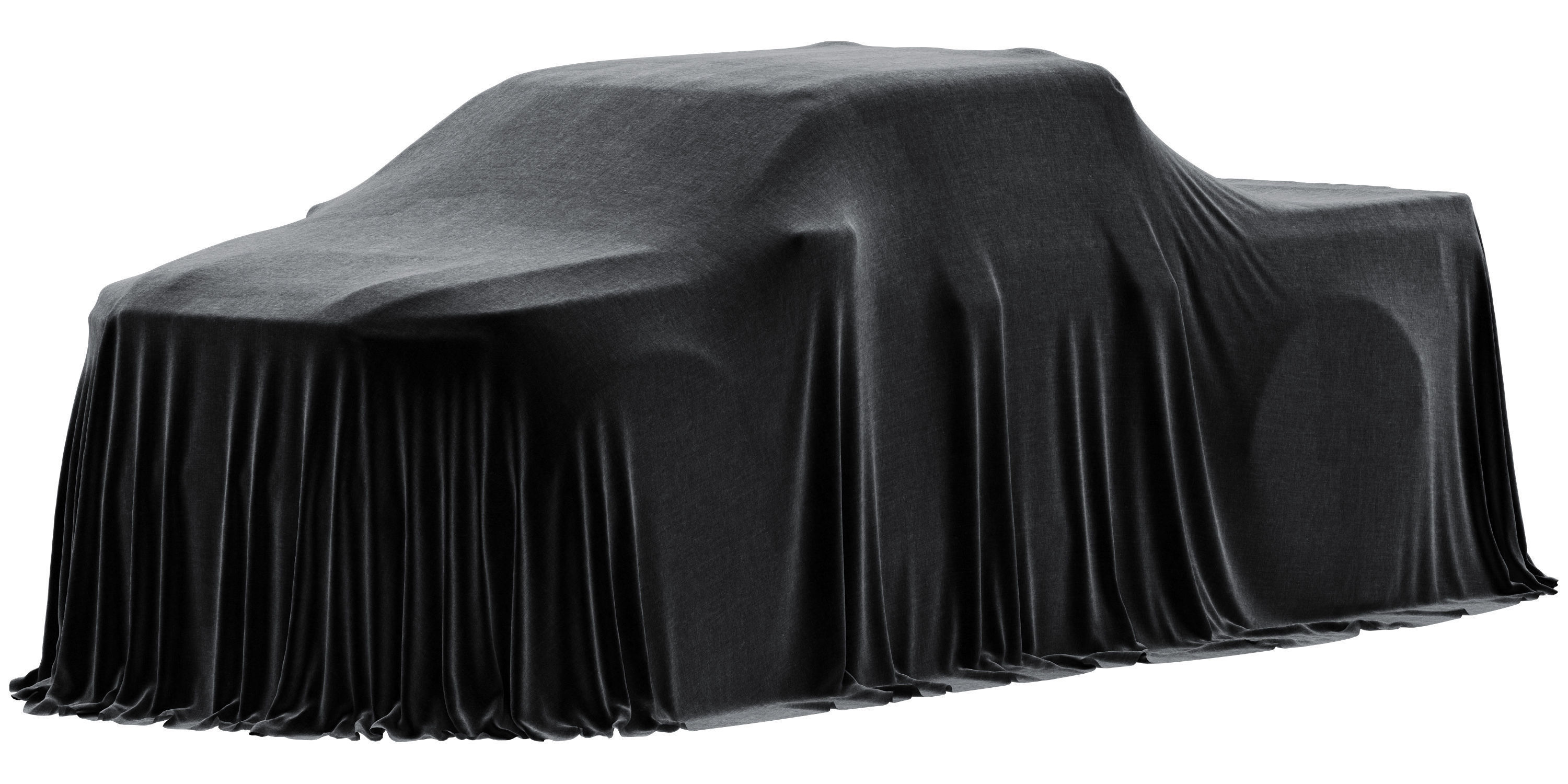 Car Cover Pick-Up 3D model_2