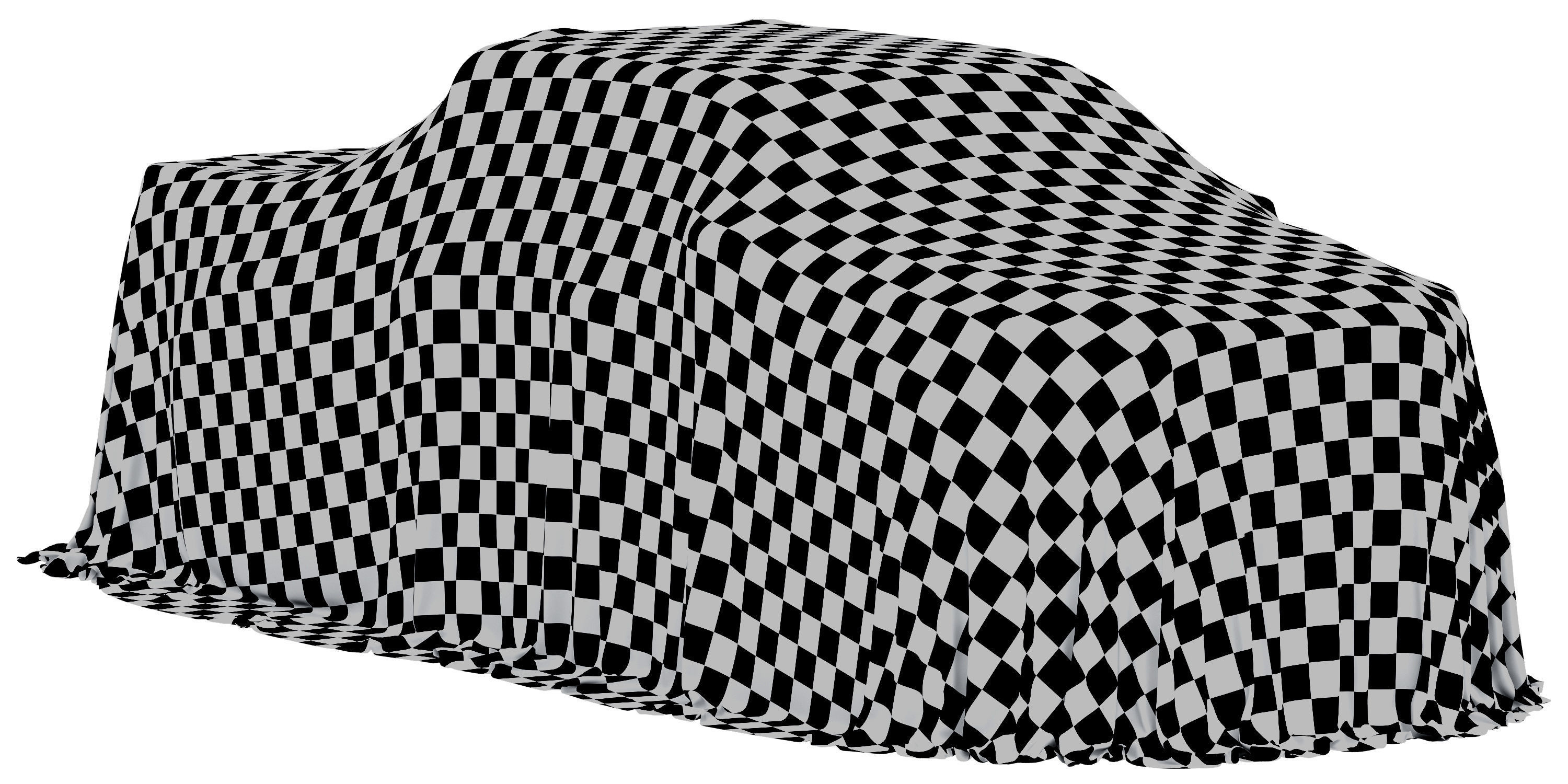 Car Cover Pick-Up 3D model_7