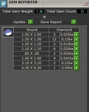 3-stone diamond ring 2349 3D print model 3D print model_8