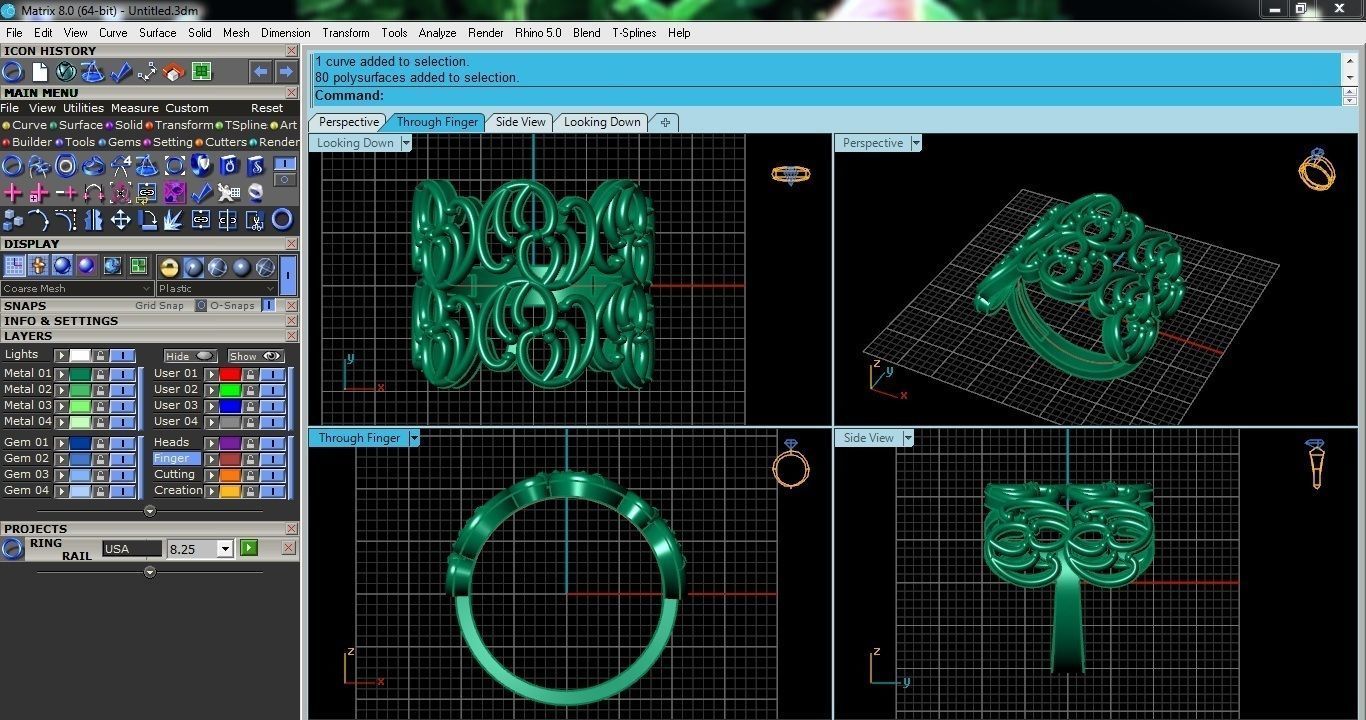 Pipe Ring 3D print model_6