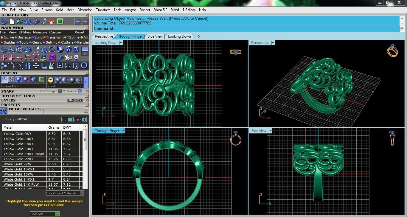 Pipe Ring 3D print model_5