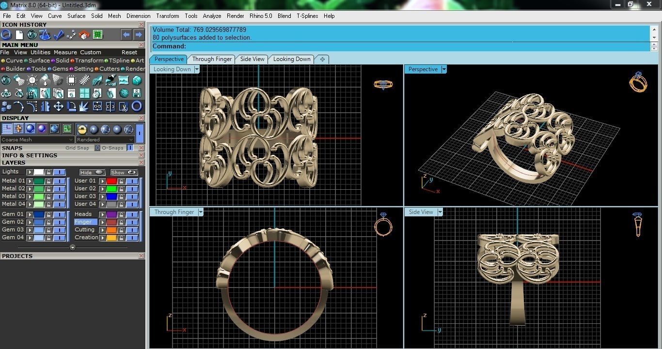 Pipe Ring 3D print model_4