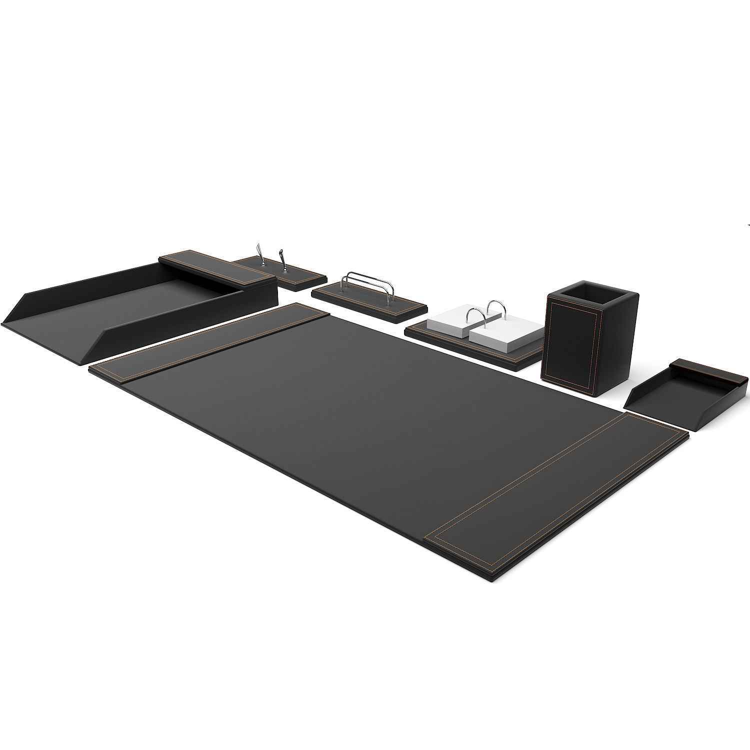 Office accessories 3D model_1