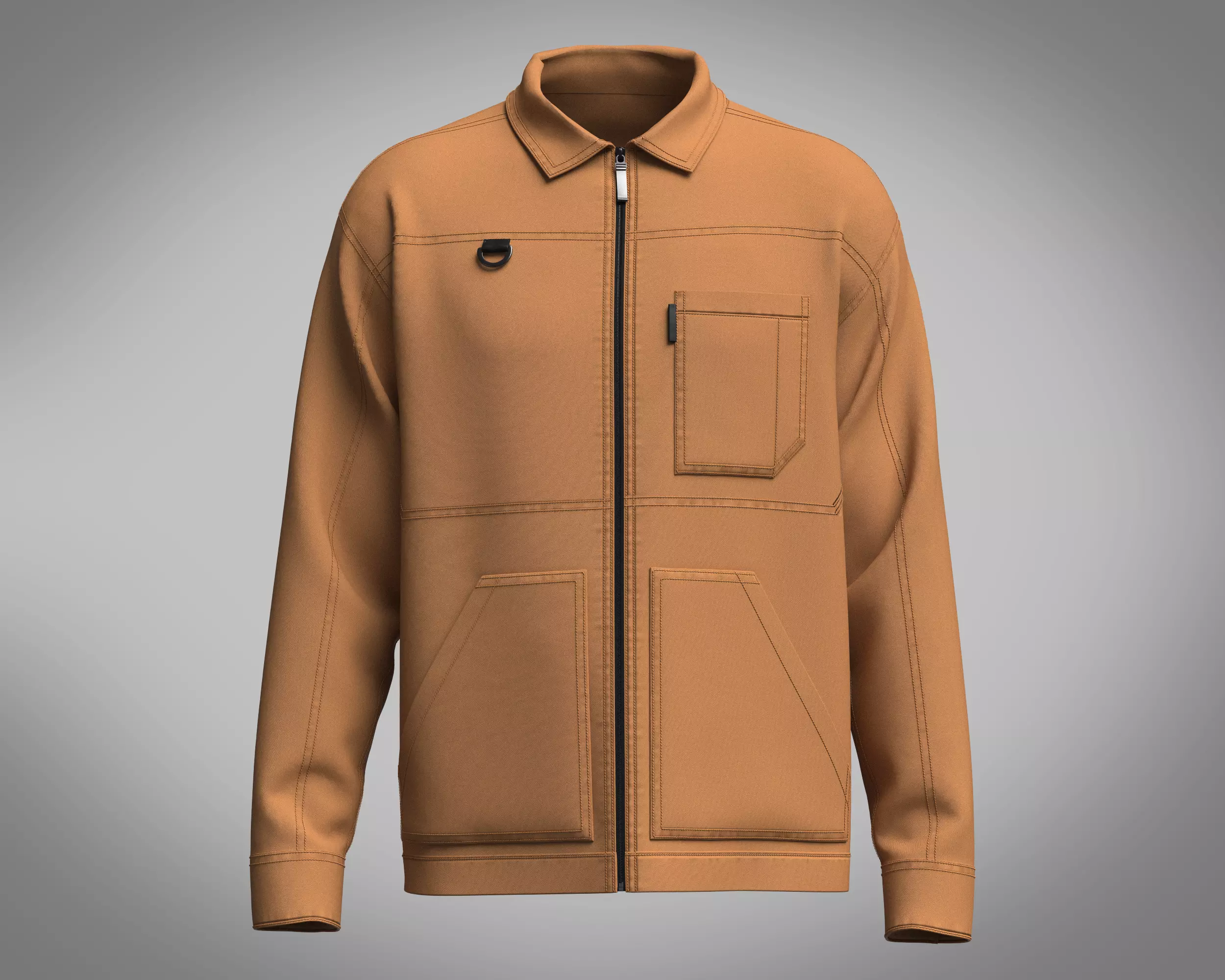 Pocket Jacket-Workwear 3D model